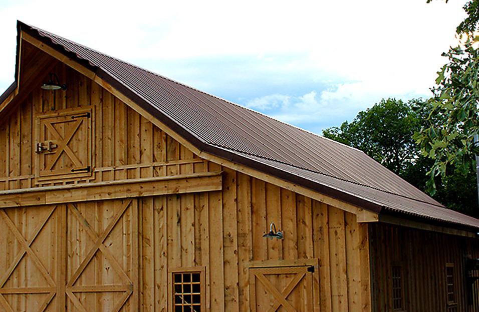 Corrugated Fresh Rust® Metal Roofing Siding Panels
